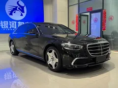 2021 Mercedes-Benz S-Class S 400 L, чёрный — фото 3