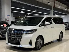 2021 Toyota Alphard Hybrid 2.5L Premium, белый — фото 1