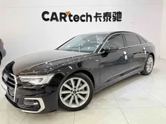 2024 Audi A6L 45 TFSI, чёрный — фото 1