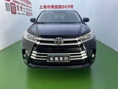 2021 Toyota Highlander 2.0T 2WD Elite 5, чёрный — фото 2