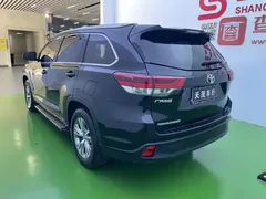 2021 Toyota Highlander 2.0T 2WD Elite 5, чёрный — фото 14