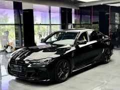 2021 BMW M3 Sedan, чёрный — фото 1