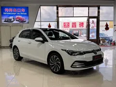 2023 Volkswagen Golf 280TSI DSG Pro, белый — фото 3