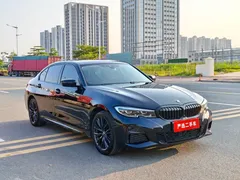 2021 BMW 3 Series 325Li M Sport Night Package, чёрный — фото 2