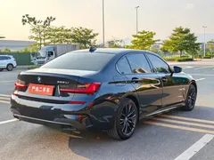 2021 BMW 3 Series 325Li M Sport Night Package, чёрный — фото 4