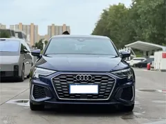 2022 Audi A3L Limousine 35 TFSI, синий — фото 2