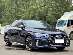 2022 Audi A3L Limousine 35 TFSI, синий — фото 3