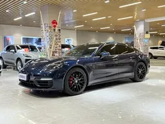 2021 Porsche Panamera 2.9T, синий — фото 1