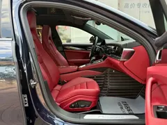 2021 Porsche Panamera 2.9T, синий — фото 22