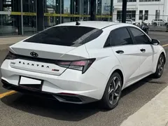 2022 Hyundai Elantra 1.5L CVT GLX Elite, белый — фото 7