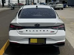 2022 Hyundai Elantra 1.5L CVT GLX Elite, белый — фото 8