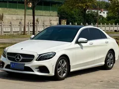 2021 Mercedes-Benz C-Class C 200 L Sport, белый — фото 1