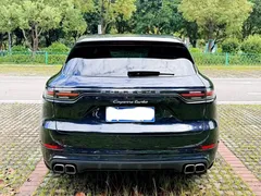 2020 Porsche Cayenne Turbo 4.0T, синий — фото 5