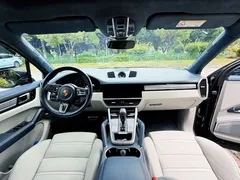 2020 Porsche Cayenne Turbo 4.0T, синий — фото 8