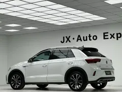 2021 Volkswagen T-Roc 280TSI DSG 2WD R-Line Pro, белый — фото 6