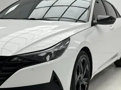 2022 Hyundai Elantra 1.5L CVT 20, белый — фото 4