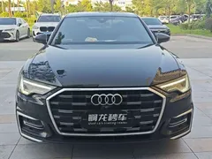 2023 Audi A6L 45 TFSI, чёрный — фото 3