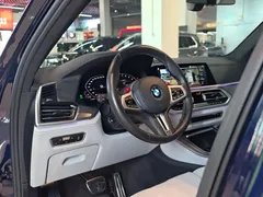 2022 BMW X5 M, синий — фото 23