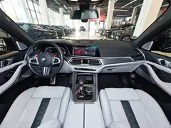 2022 BMW X5 M, синий — фото 36