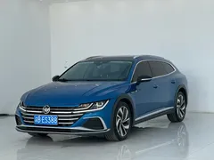 2021 Volkswagen CC 380TSI Shooting Brake, синий — фото 1
