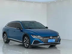 2021 Volkswagen CC 380TSI Shooting Brake, синий — фото 3