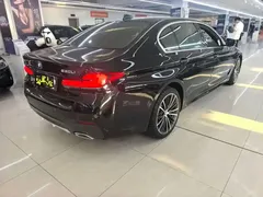 2021 BMW 5 Series 530Li Leading M Sport Package, чёрный — фото 7