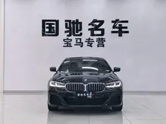 2021 BMW 5 Series 5 525Li M, чёрный — фото 2