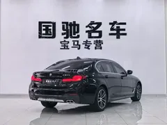 2021 BMW 5 Series 5 525Li M, чёрный — фото 4