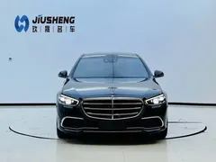 2022 Mercedes-Benz S-Class S 450 L, чёрный — фото 2