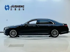 2022 Mercedes-Benz S-Class S 450 L, чёрный — фото 3