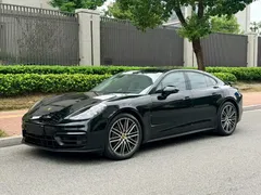 2021 Porsche Panamera 2.9T, чёрный — фото 1