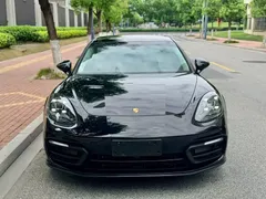 2021 Porsche Panamera 2.9T, чёрный — фото 2