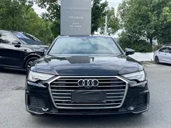 2022 Audi A6L 45 TFSI, чёрный — фото 2