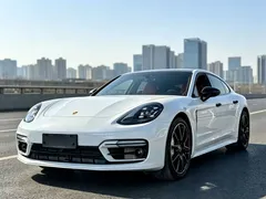 2023 Porsche Panamera 4 Platinum 2.9T, белый — фото 1