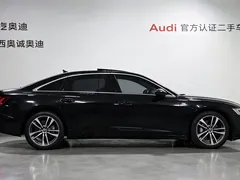 2021 Audi A6L 40 TFSI, чёрный — фото 3