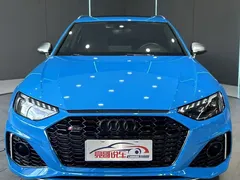 2020 Audi RS 4 RS 4 2.9T Avant, синий — фото 2