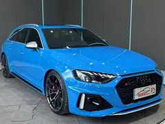 2020 Audi RS 4 RS 4 2.9T Avant, синий — фото 3