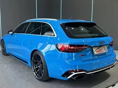 2020 Audi RS 4 RS 4 2.9T Avant, синий — фото 8