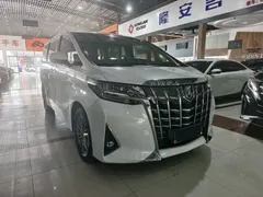 2021 Toyota Alphard Hybrid 2.5L Luxury, белый — фото 3