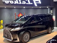 2020 Lexus LM 300h, чёрный — фото 1