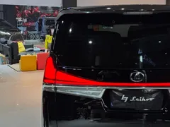 2020 Lexus LM 300h, чёрный — фото 11