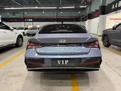 2023 Hyundai Elantra 1.5L CVT GLX Elite, синий — фото 10