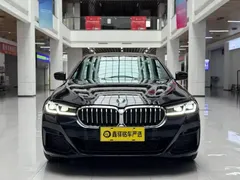 2022 BMW 5 Series 5 525Li M, чёрный — фото 2