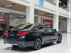 2022 BMW 5 Series 5 525Li M, чёрный — фото 5