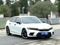 2022 Honda Civic 240TURBO CVT, белый — фото 3