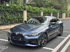 2022 BMW 4 Series 4 425i M, синий — фото 1