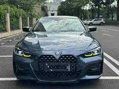 2022 BMW 4 Series 4 425i M, синий — фото 3