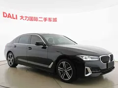 2022 BMW 5 Series 5 530Li, чёрный — фото 3
