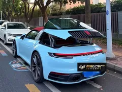 2022 Porsche 911 Targa 4 3.0T, белый — фото 4