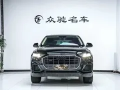 2021 Audi Q8 55 TFSI, чёрный — фото 2